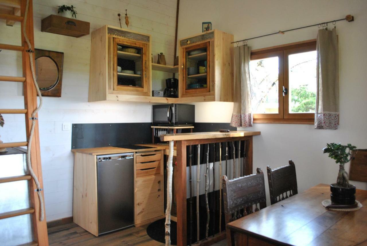 L'Etournelle - Cabane Perchee Chaussan Екстер'єр фото